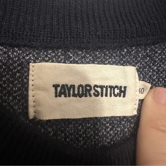 Taylor Stitch Everett Sweater Size EU 40 ( medium ) Merino Wool - Picture 9 of 9